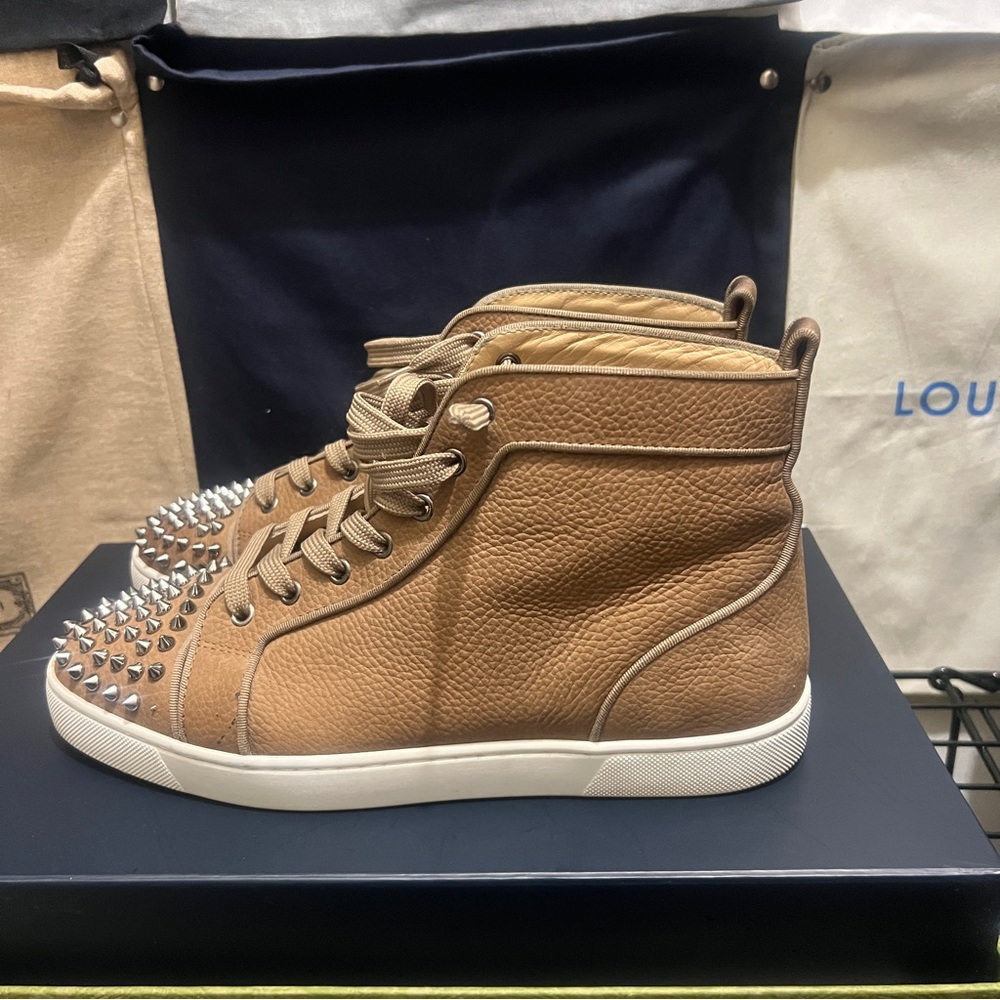 Brown Christian Louboutin Sneakers